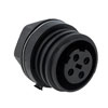 Picture of Bulgin Front Panel Mount Connector PX0931 Series 7-Contact, Socket, Polyamide, 430 V