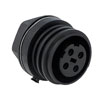 Picture of Bulgin Front Panel Mount Connector PX0931 Series 10-Contact, Socket, Polyamide, 250 V