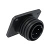 Picture of Bulgin Flange Panel Mount Connector PX0941 Series 4-Contact, Plug, Polyamide, 600 V