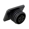 Picture of Bulgin Flange Panel Mount Connector PX0941 Series 5-Contact, Socket, Polyamide, 600 V