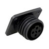 Picture of Bulgin Flange Panel Mount Connector PX0941 Series 7-Contact, Socket, Polyamide, 450 V