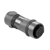 Picture of Bulgin Inline Cable Connector PXP6011 Series 2 Contact Plug Screw Termination  5-7mm Cable, Plastic