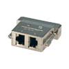 Picture of Shielded Modular Adapter, DB25 Male / Dual RJ45 (8x8) Jacks