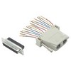 Picture of Modular Adapter, DB25 Male / Dual RJ45 (8x8) Jacks