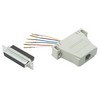 Picture of Modular Adapter, DB25 Female / RJ45 (8x8) Jack Slotted Screws