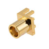 Picture of RF PCB Connector, MCX Female straight, Edge Mount, SMT End Launch