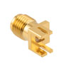 Picture of RF PCB Connector, RP SMA Female straight (End launch)