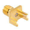 Picture of RF PCB Connector, SMA, Female,  Up to 18 GHz, End Launch, Straight, 0.042 inch PCB Thickness