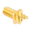 Picture of RF PCB Connector, SMA, Female,  Up to 18 GHz, End Launch, Straight, 0.063 inch PCB Thickness