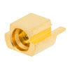 Picture of SMP Male Smooth Bore Connector Solder Attachment End Launch PCB, Up To 8 GHz