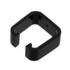 Picture of Changeable Color Ring Clip For Use With RJ45CB Style RJ45 Plug Clip Boots, Black Color, PVC, 100 Pack