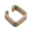 Picture of Changeable Color Ring Clip For Use With RJ45CB Style RJ45 Plug Clip Boots, Gray Color, PVC, 100 Pack