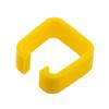Picture of Changeable Color Ring Clip For Use With RJ45CB Style RJ45 Plug Clip Boots, Yellow Color, PVC, 100 Pack