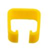 Picture of Changeable Color Ring Clip For Use With RJ45CB Style RJ45 Plug Clip Boots, Yellow Color, PVC, 100 Pack