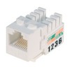 Picture of Category 6 Economy Jack RJ45/110 90° 25 Pack