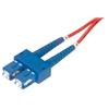 Picture of 9/125, Single Mode Fiber Cable, Dual SC / Dual SC, Red 4.0m