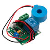 Picture of AC current sensor with relay and switch output short circuit protector, 0-50A AC; working voltage 5V