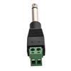 Picture of Mono Plug 1/4 Inch Male to Terminal Block 2 pin Connector