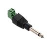 Picture of Mono Plug 1/4 Inch Male to Terminal Block 2 pin Connector