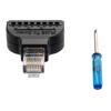 Picture of RJ45 8P8C Male to Terminal Block 8 pin Connector
