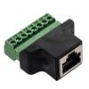 Picture of Toolless RJ45 8P8C Female to Terminal Block 8 pin Connector