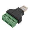 Picture of Toolless RJ45 8P8C Male to Terminal Block 8 pin Connector