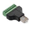 Picture of Toolless RJ45 8P8C Male to Terminal Block 8 pin Connector