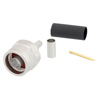 Picture of N Male Connector Crimp/Solder Attachment for LMR-200, LMR-200-DB, LMR-200-FR, and 200-Series Cable
