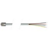 Picture of Flat Modular Cable, RJ11 (6x4) / Tinned End, 10.0 ft