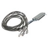 Picture of Cat. 3 Telco Breakout Cable, Female Telco / 6 (8x8), 3.0 ft