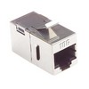 Picture of Cat6a Coupler - Shielded RJ45 (8x8) Keystone Feed-thru