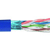 Picture of Category 5E F/UTP PVC Patch 26 AWG 4-Pair Stranded  Blue, 1KFT