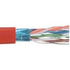 Picture of Category 6A F/UTP PVC 26 AWG 4-Pair Stranded Conductor Red, 1KFT
