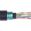 Picture of Cat5e, Outdoor Ethernet Cable PE Jacket, Direct Burial, 4 Pr. Solid 24 AWG, 1,000ft, Black