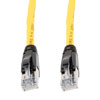 Picture of Category 6a 10gig Ethernet Patch Cable, F/UTP Shielded, RJ45, CMR Riser CMG Jacket, 26AWG Stranded Relaxed Style, 300V, Yellow, 2F