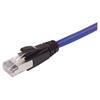 Picture of Premium Cat6a Cable, RJ45 / RJ45, Blue 10.0 ft