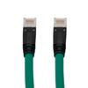 Picture of Plenum Rated Shielded Category 6a Cable, RJ45 / RJ45, 23AWG Solid, Green 30.0ft