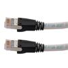Picture of Plenum Rated Shielded Category 6a Cable, RJ45 / RJ45, 23AWG Solid, White, 100.0ft