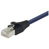 Picture of LSZH Shielded Category 6a Cable, RJ45 / RJ45, 26AWG Stranded, Blue, 100.0ft