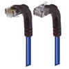 Picture of Category 6 Right Angle Patch Cable, Right Angle Up/Right Angle Down - Blue 2.0 ft