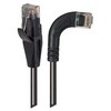 Picture of Category 6 Right Angle RJ45 Ethernet Patch Cords - Straight to RA (Right) - Black, 1.0Ft