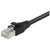 Picture of Shielded Cat 6 Cable, RJ45 / RJ45 PVC Jacket, Black 150.0 ft
