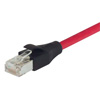 Picture of Shielded Cat 6 Cable, RJ45 / RJ45 PVC Jacket, Red 200.0 ft