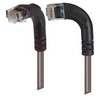 Picture of Category 6 LSZH Right Angle Patch Cable, Right Angle Left/Right Angle Down, Gray, 5.0 ft