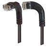 Picture of Category 5E Right Angle Patch Cable, RA Left Exit/Right Angle Down, Black 20.0 ft
