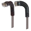 Picture of Category 5E Right Angle Patch Cable, RA Left Exit/Right Angle Down, Gray 30.0 ft