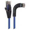 Picture of Category 5E Right Angle Patch Cable, Straight/ Right Angle Right Exit, Blue 30.0 ft