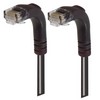 Picture of Category 5E LSZH Right Angle Patch Cable, Right Angle Down/Right Angle Down, Black, 15.0 ft