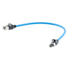 Picture of Cat 8, 40 gigabit, Ethernet Cable, S/FTP, 28 AWG, Twisted Pair, Slim Cable with Short Body Connector, Indoor, LSZH Jacket, Blue, 10-foot
