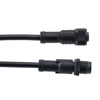 Picture of IP68 Waterproof M12 5 Position B-code, Sensor Signal Cable, Light Weight Plastic Nut, 22AWG, PVC, Male To Female, Black, 1M
